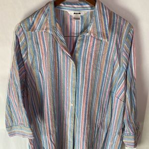 Alia multi-colored blouse.